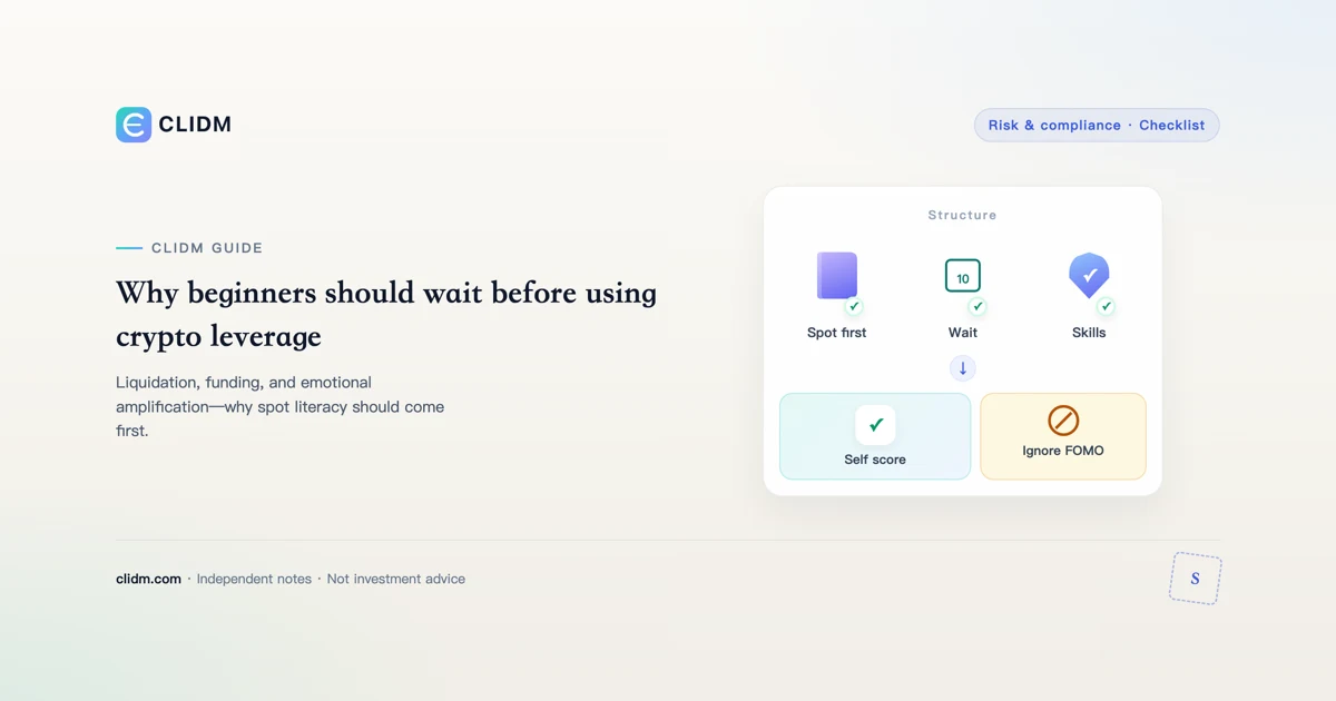 Why beginners should wait before using crypto leverage