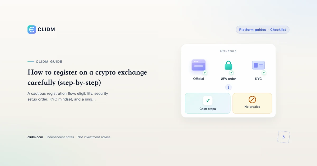 How to register on a crypto exchange carefully (step-by-step)